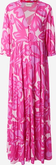 Fabienne Chapot Robe-chemise en rose chiné, Vue avec produit
