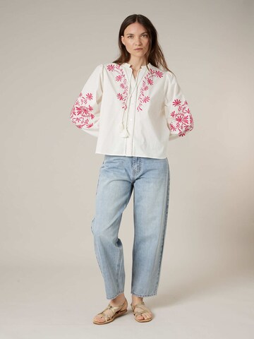 Deeluxe Blouse ' AGLAE ' in Wit