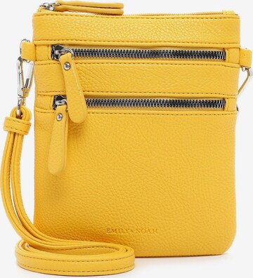 Borsa a tracolla 'Emma' di Emily & Noah in giallo: frontale