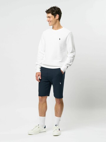 U.S. POLO ASSN. Pullover 'Malo' i hvid