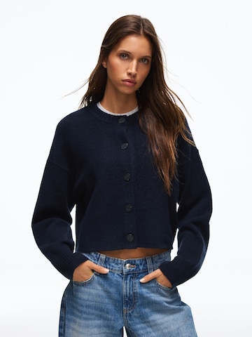 Bershka Kardigán - kék: elől