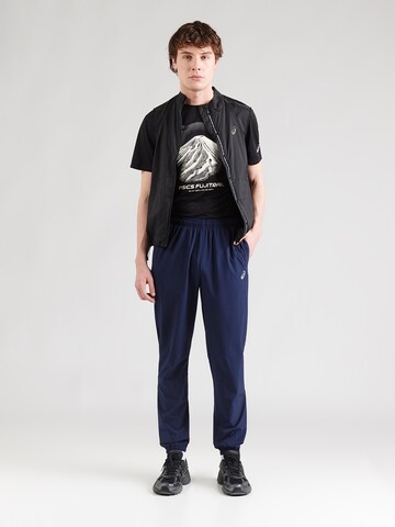 ASICS Обычный Спортивные штаны в Синий