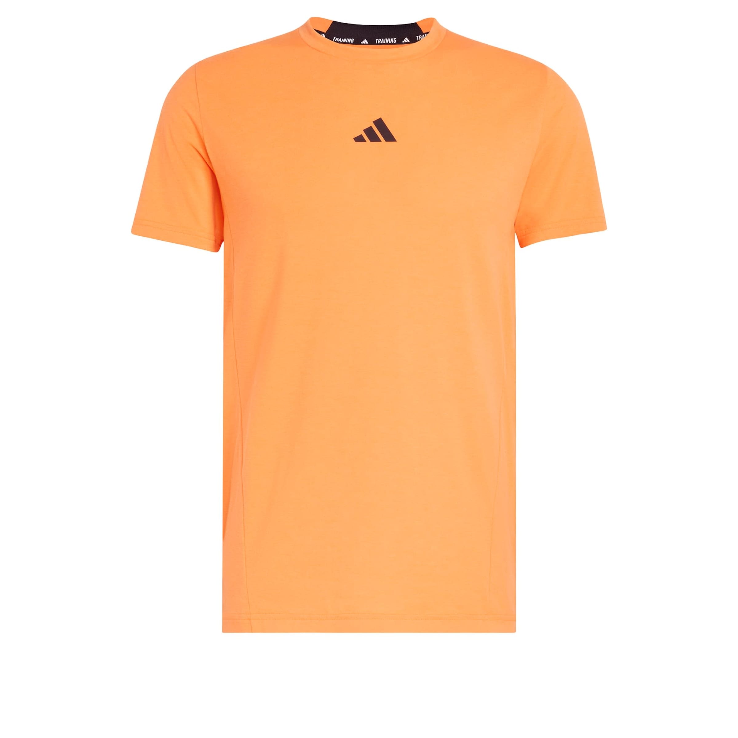 ADIDAS PERFORMANCE Funktionsshirt 'Designed for Training' in orange / schwarz, Produktansicht