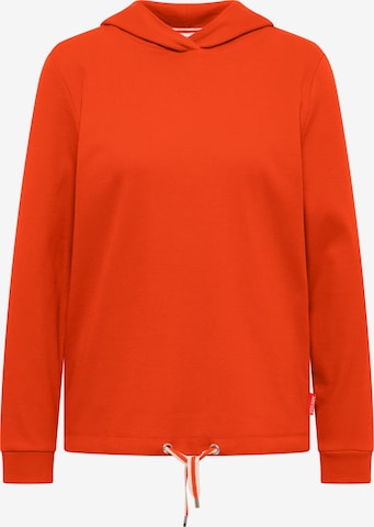 CECIL Sweatshirt in Orange: front