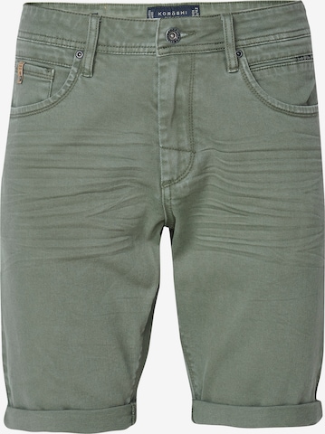 žalia KOROSHI Standartinis Džinsai: priekis