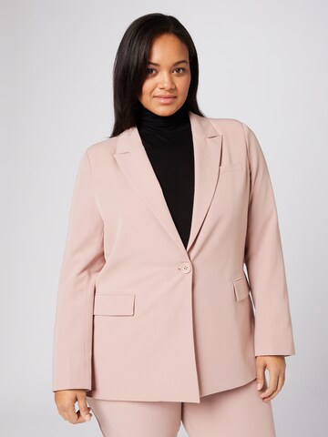 Guido Maria Kretschmer Curvy Blazers 'Orelia' in Roze: voorkant