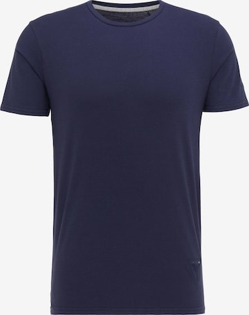 T-Shirt Carlo Colucci en bleu : devant