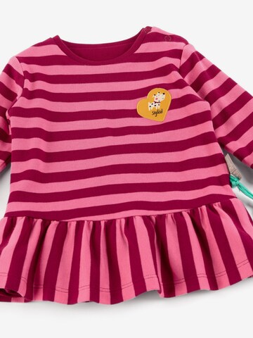 SIGIKID - Vestido 'Happy Dogs' em rosa