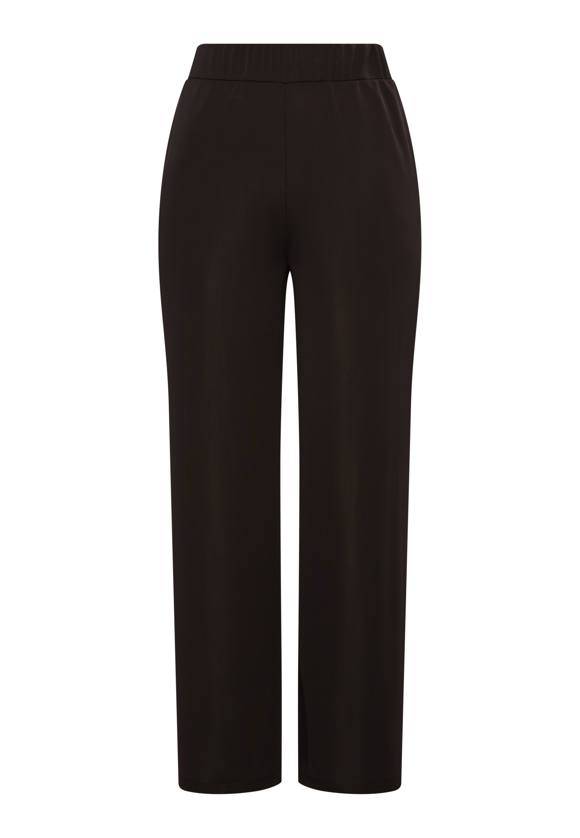 faina Loosefit Broek in Zwart: voorkant