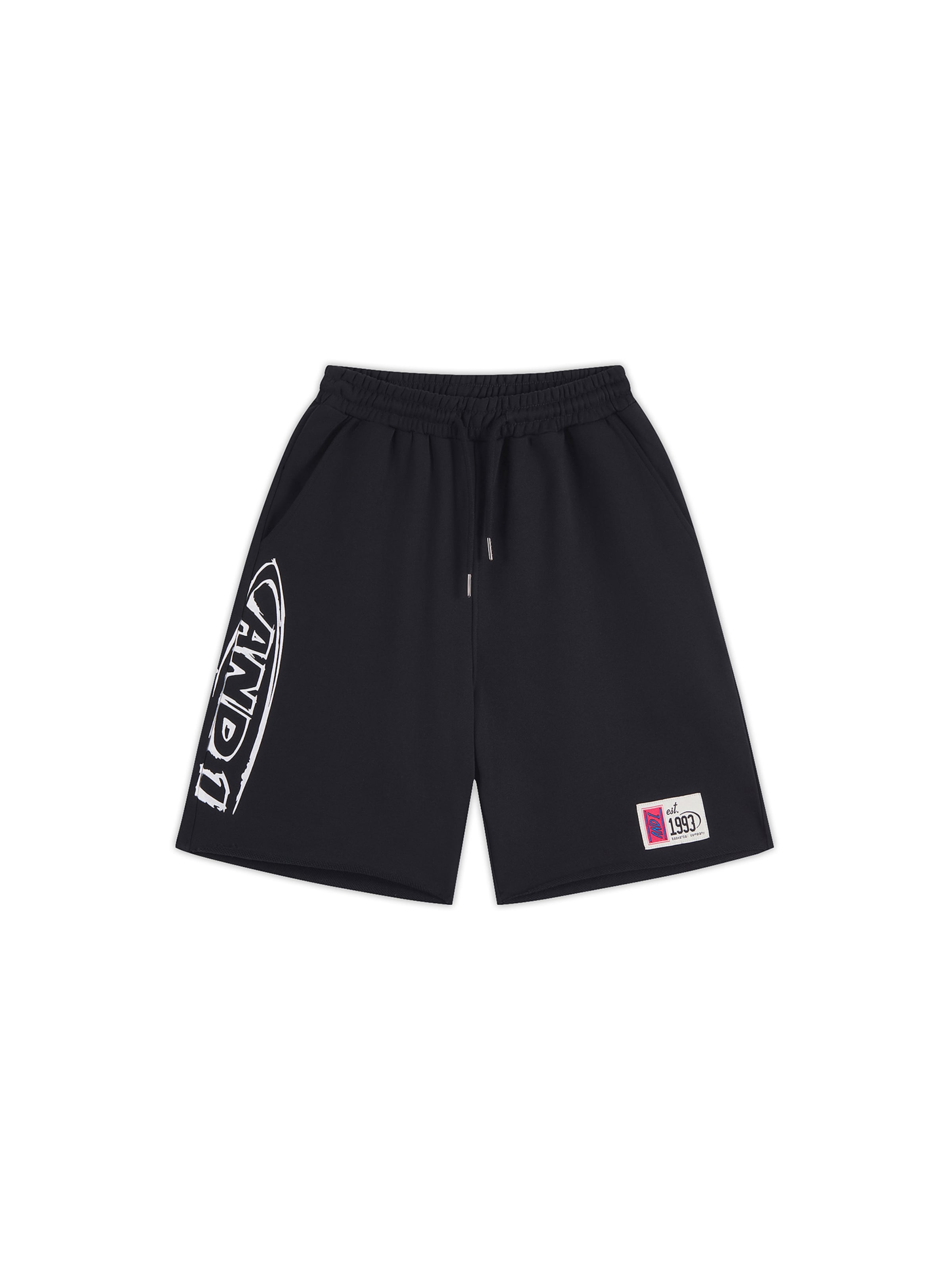 AND1 Szabványos Nadrág - fekete: elől