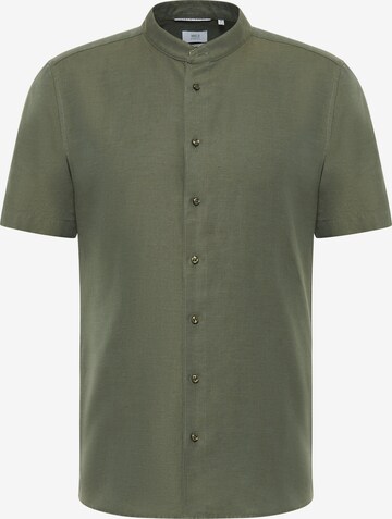 ETERNA Slim fit Business Shirt in Green: front