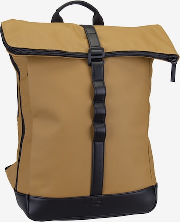 JOST Backpack 'Borgholm Courier' in Brown: front