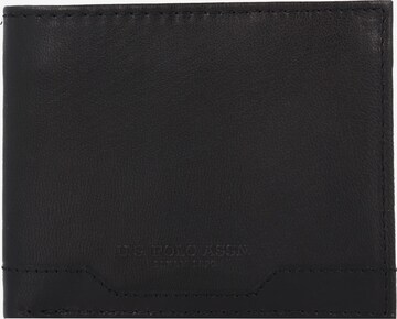 U.S. POLO ASSN. Wallet 'RFID' in Black: front