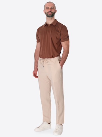 Loosefit Pantaloni con piega frontale 'Alloro' di Distretto12 in beige