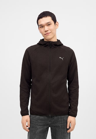 PUMA Sportjas in Zwart: voorkant