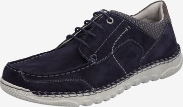 JOSEF SEIBEL Athletic Lace-Up Shoes 'Wilson' in Blue: front