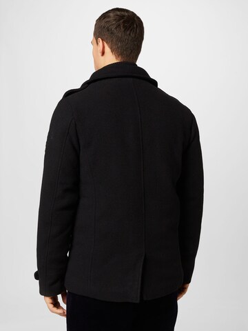 Manteau mi-saison Petrol Industries en noir