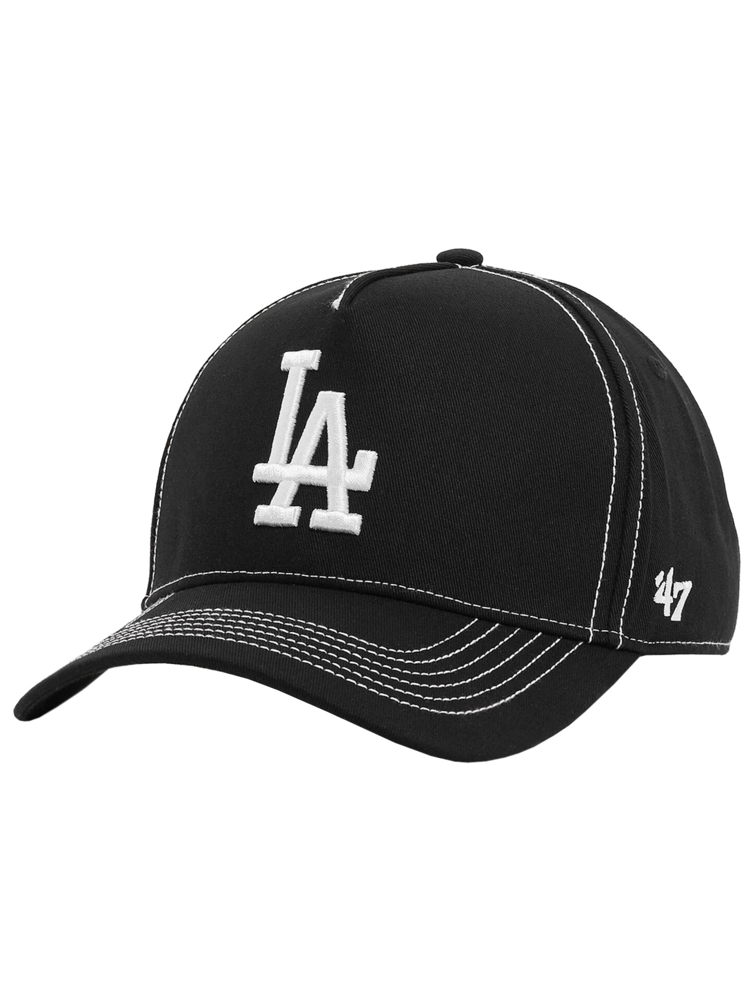 47 Cap 'Los Angeles Dodgers MLB'‌‌‌‌‌‌‌ in Schwarz: Vorderseite