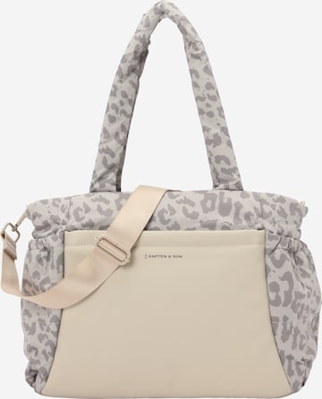 Shopper di Kapten & Son in grigio: frontale