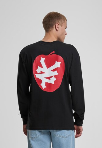 ZOO YORK Shirt 'Apple' in Schwarz: Vorderseite