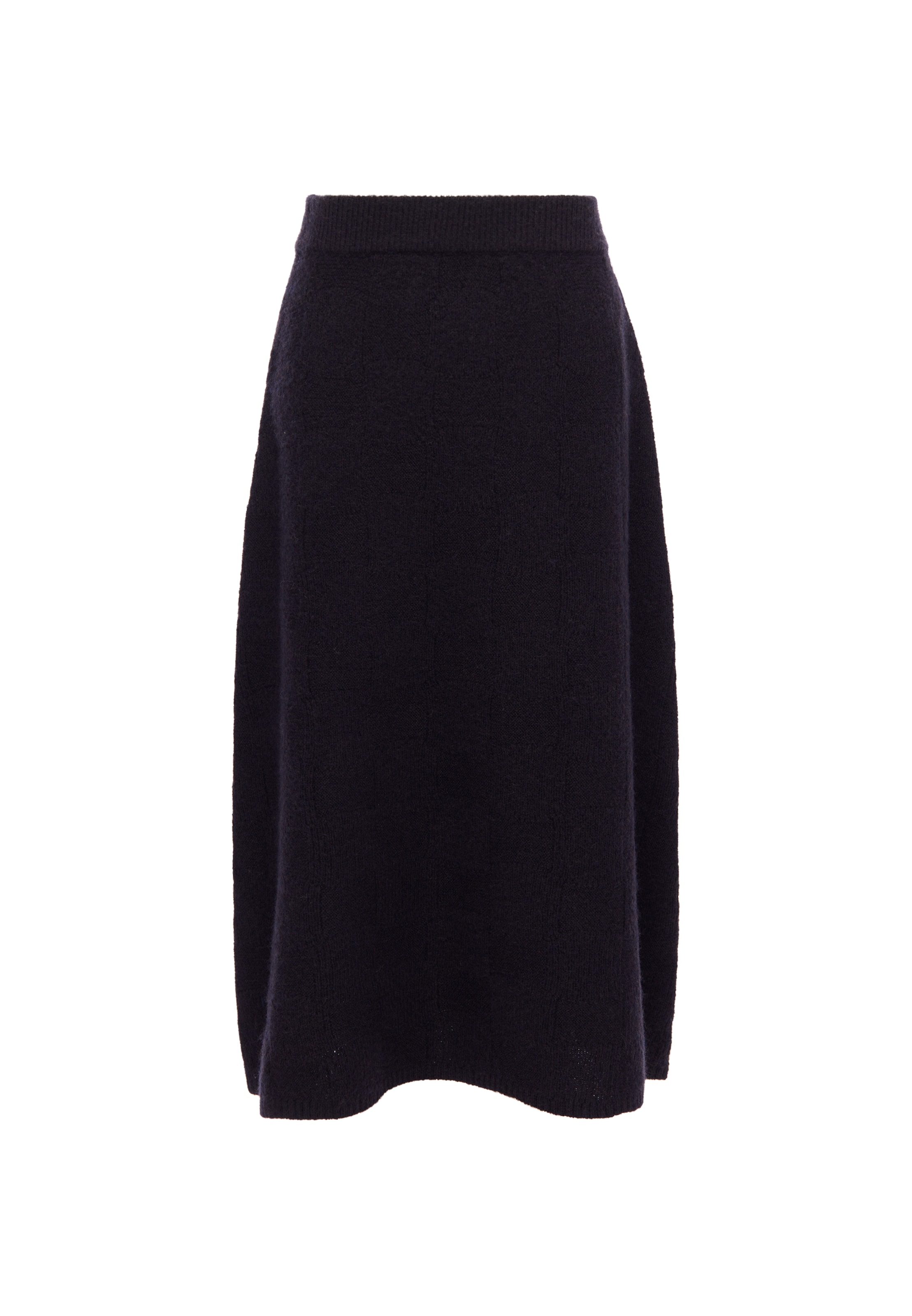 Jupe usha BLACK LABEL en noir : devant