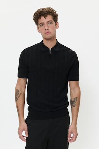 Matinique Pullover 'Klint Z Heritage SS' in Schwarz: Vorderseite