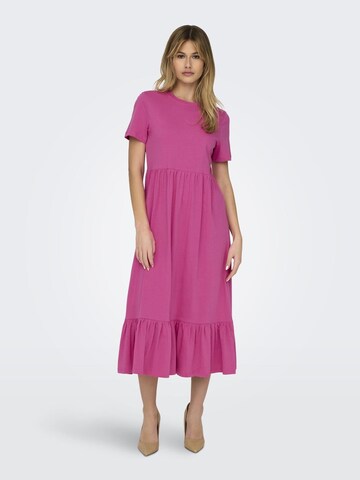 ONLY - Vestido 'MAY' en rosa