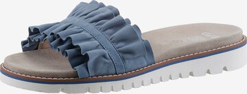 ARA Mules in Blue: front