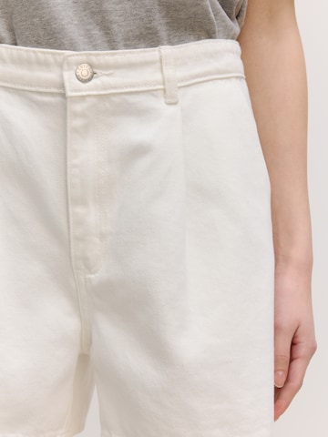 EDITED regular Παντελόνι 'Lilyan' σε λευκό
