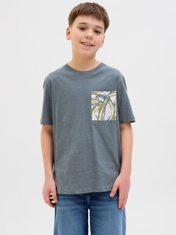 T-Shirt Jack & Jones Junior en gris : devant