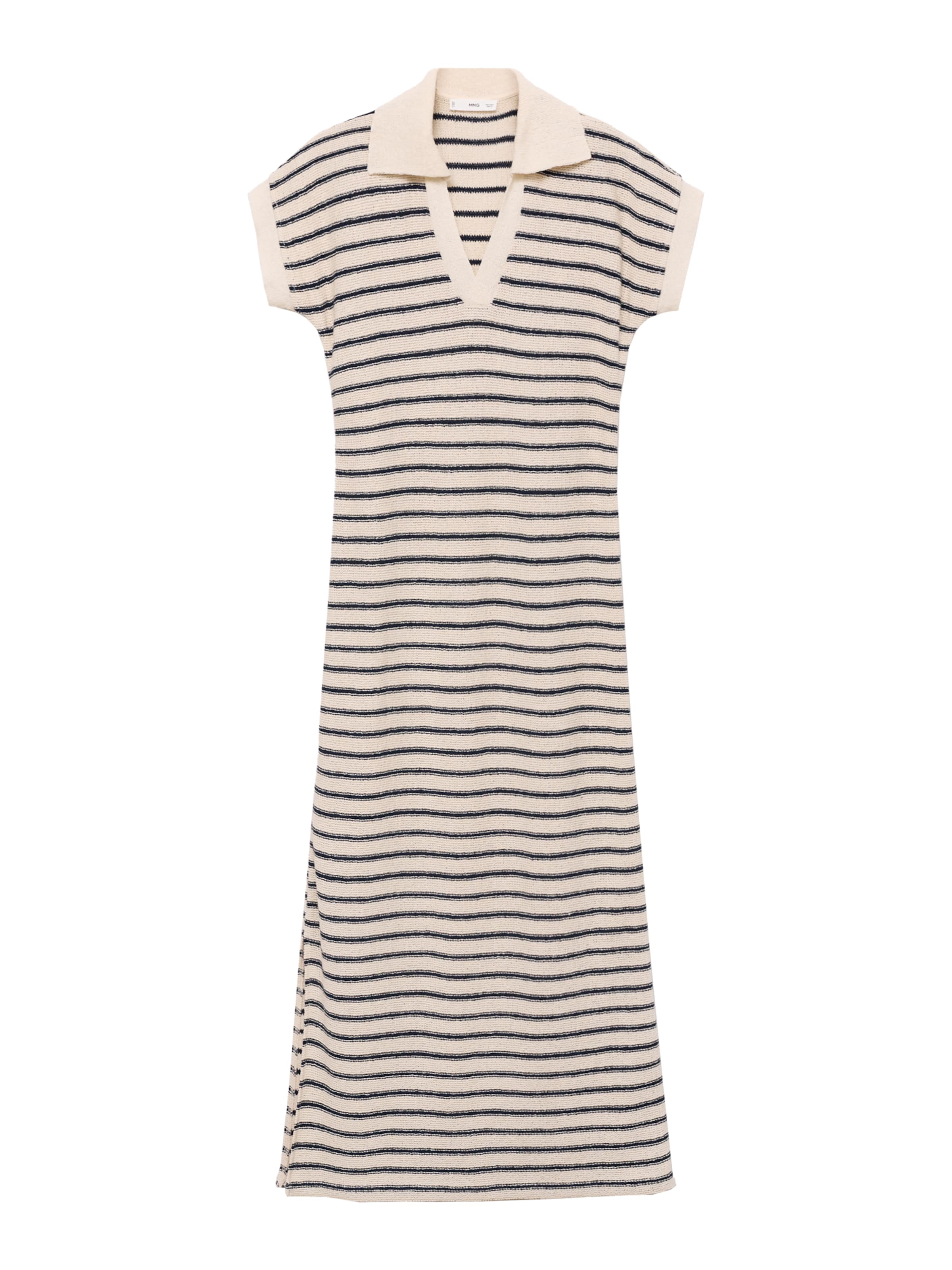 Abito in maglia 'Tunis' di MANGO in blu: frontale