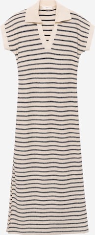 MANGOPletena haljina 'Tunis' - plava boja: prednji dio