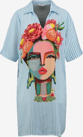 mėlyna Key Largo Vasarinė suknelė 'Mexico': priekis