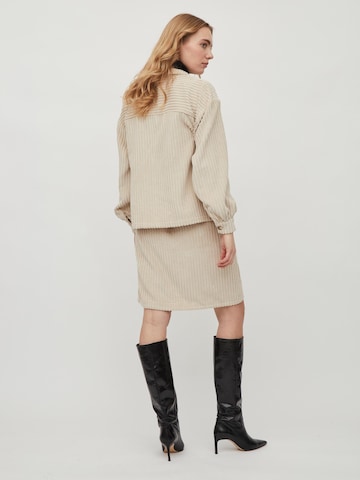 VILA Übergangsjacke 'Lock' in Beige