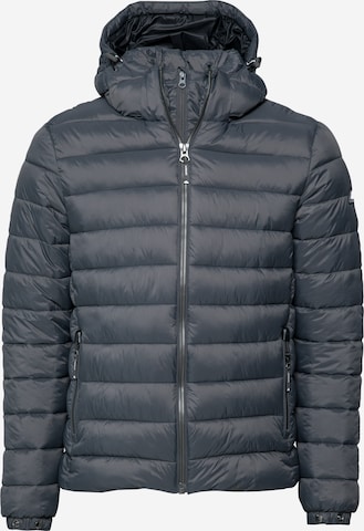 Superdry Between-Season Jacket 'Fuji' in Grey: front