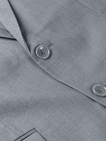 YOUTHUP Slim fit Suit Jacket 'Duplo' in Grey