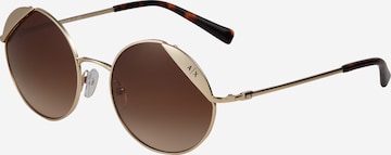 ARMANI EXCHANGE Sunglasses '0AX2039S' in Brown: front