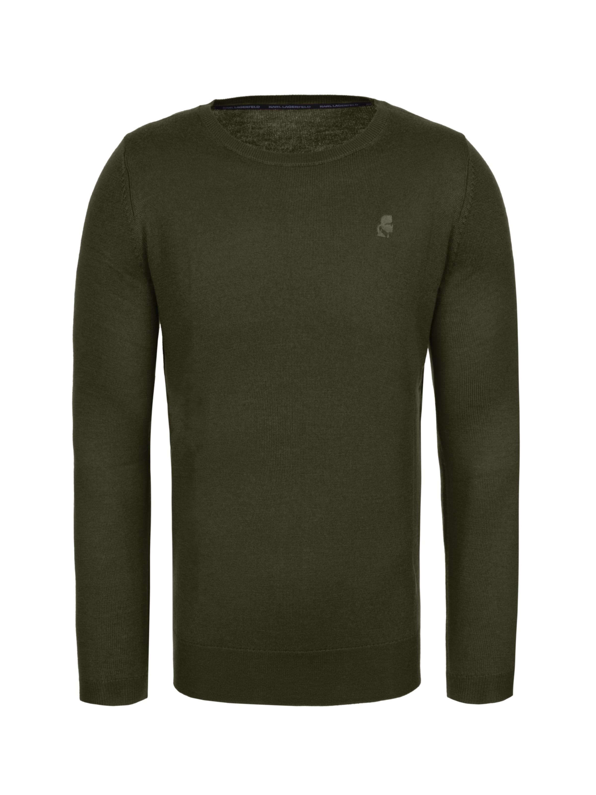Karl Lagerfeld Pullover in Grün: Vorderseite