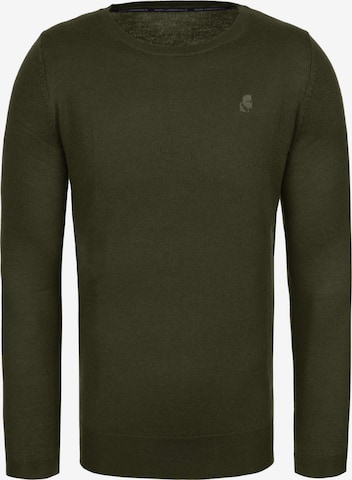 Pull-over Karl Lagerfeld en vert : devant