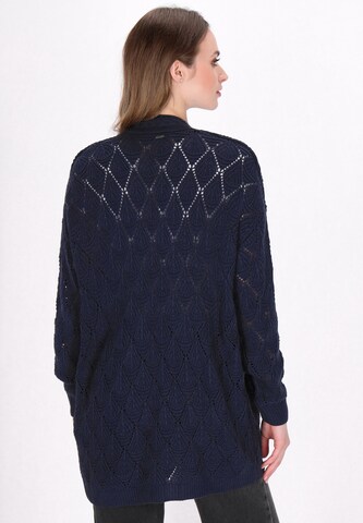 Cardigan 'Comfy' DreiMaster Vintage en bleu