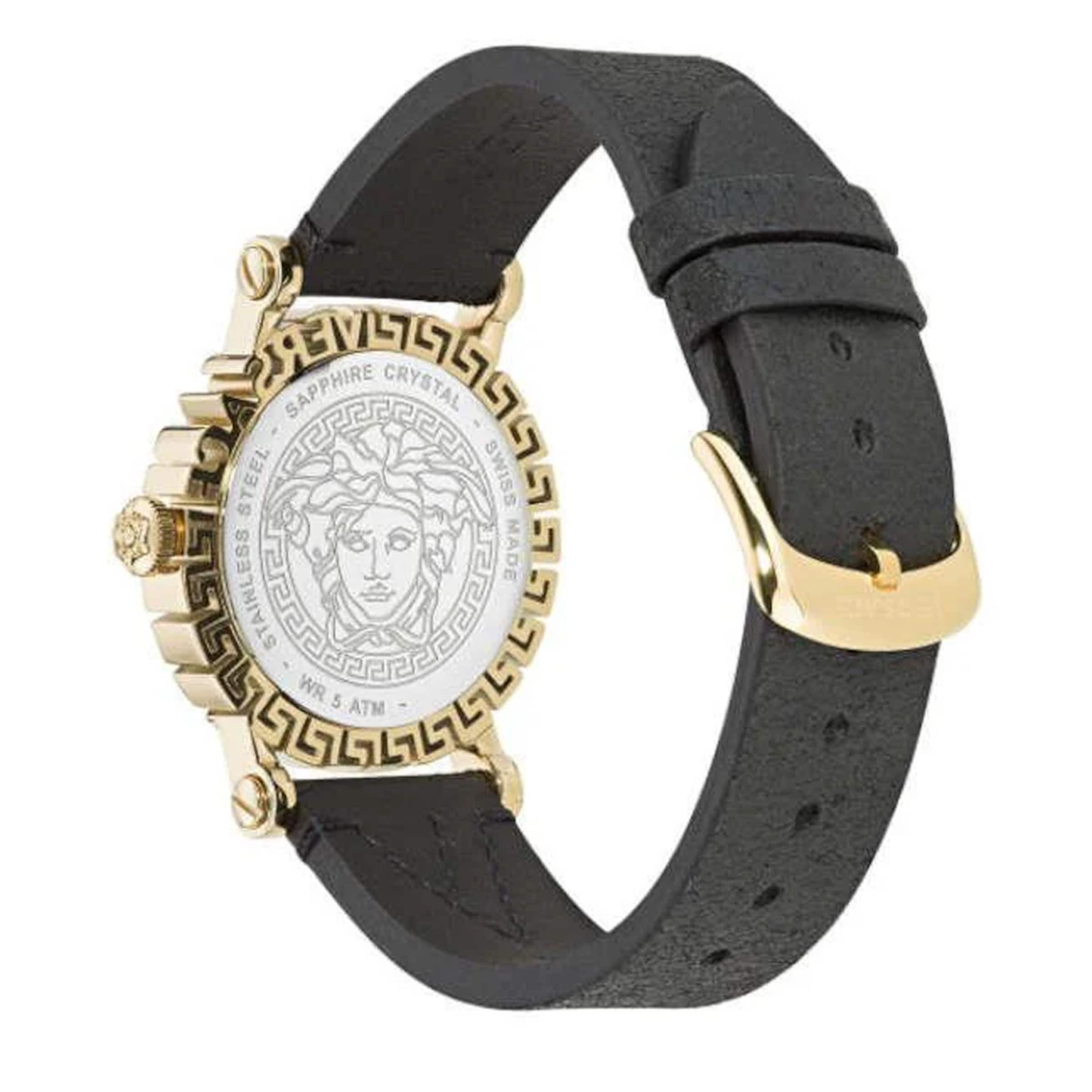 VERSACE Analog watch in Black