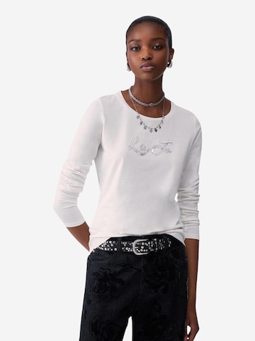 Liu Jo - Camiseta 'BASIC T-SHIRT TF6245 JS003' en blanco: frente