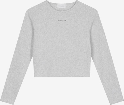 OH APRIL Majica 'Ica' u siva / crna, Pregled proizvoda