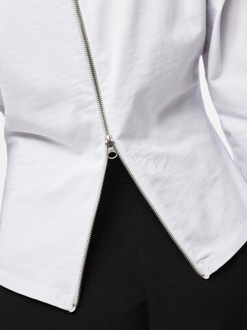 PIECES Shirt 'PCAmy' in Weiß