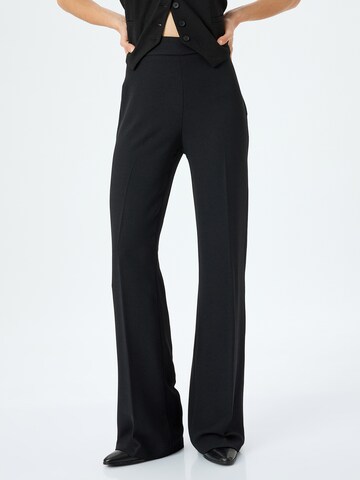 Koton Wide leg Broek in Zwart: voorkant