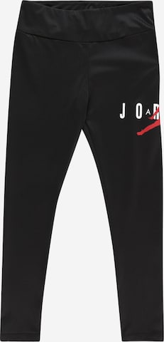 Jordan Tapered Workout Pants in Black: front