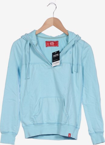 ESPRIT Sweatshirt & Zip-Up Hoodie in L in Blue: front