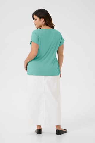 T-shirt 'KCJena' KAFFE CURVE en bleu