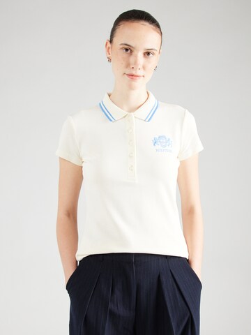 TOMMY HILFIGER Tričko – béžová: přední strana
