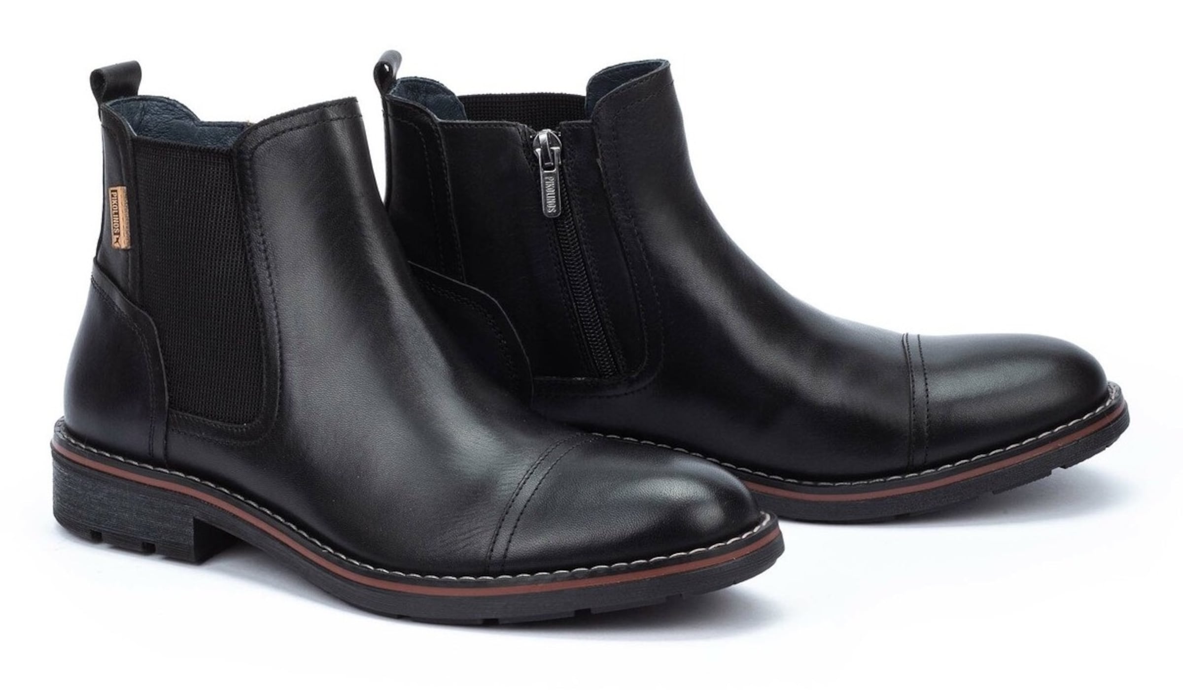 Boots chelsea di PIKOLINOS in nero
